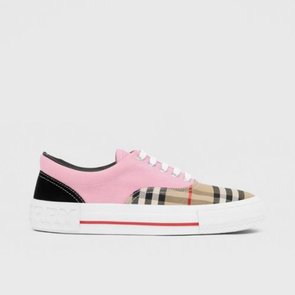 BURBERRY VINTAGE CHECK SNEAKERS - Picture 5 of 7
